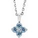 Youth Birthstone Necklace or Pendant