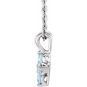 Youth Birthstone Necklace or Pendant