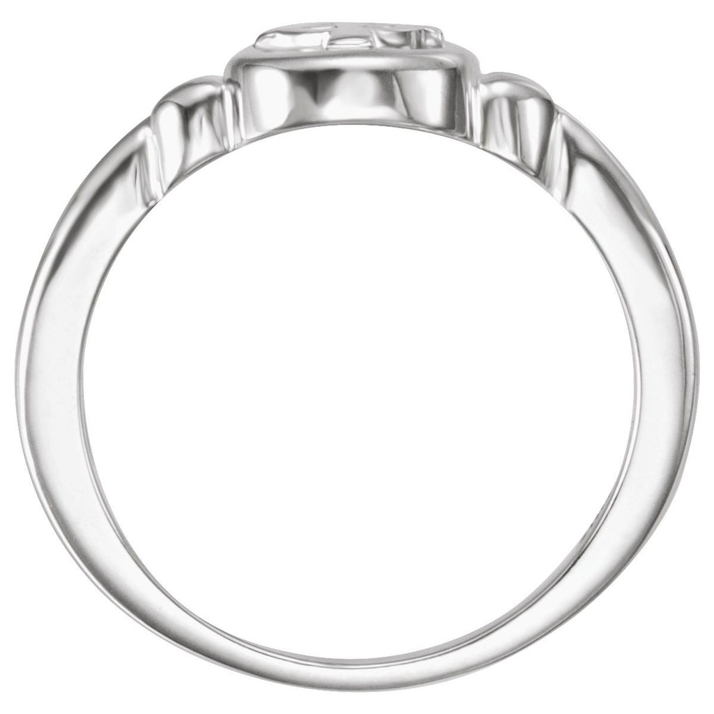 Celtic-Inspired Cross Ring