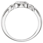 Celtic-Inspired Cross Ring