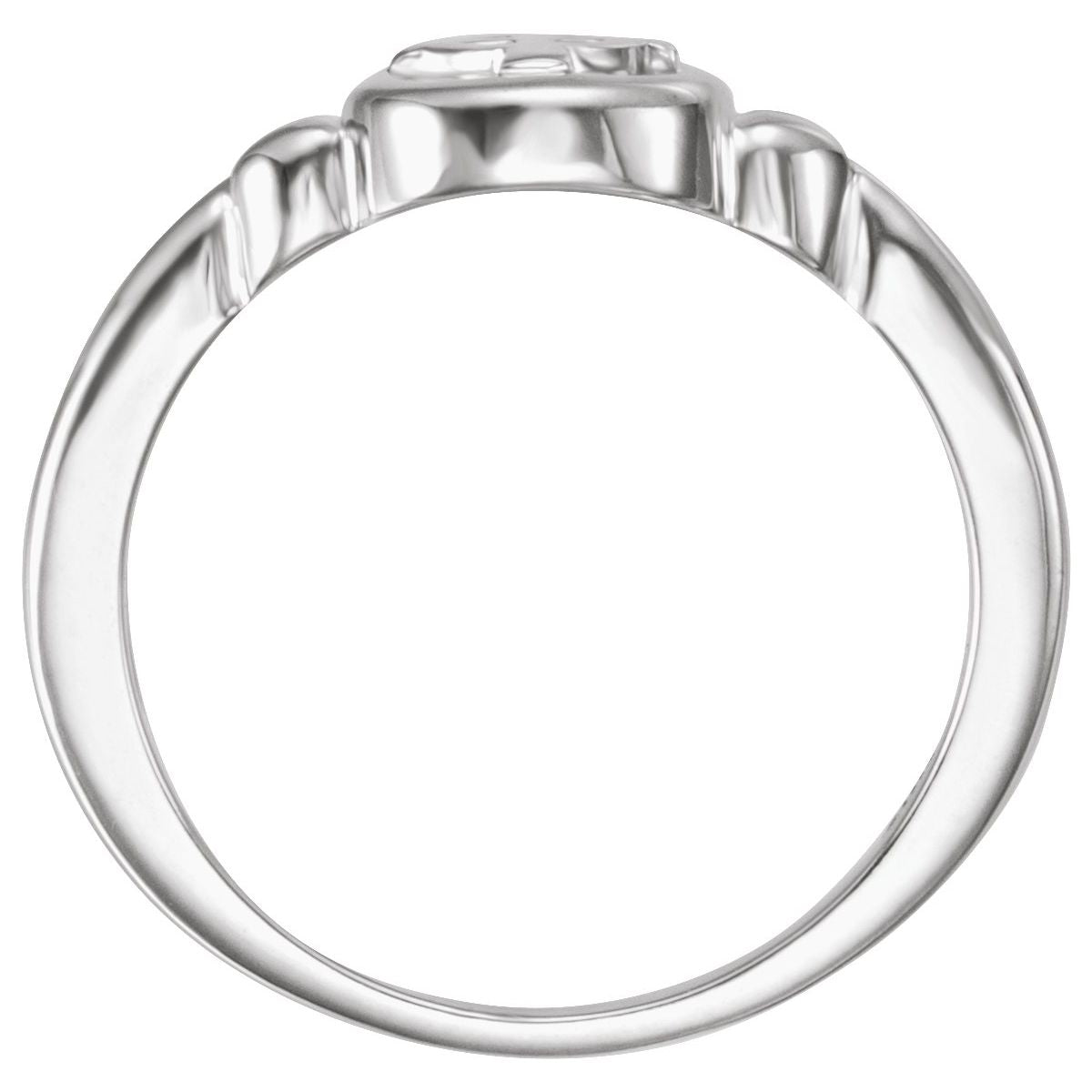Celtic-Inspired Cross Ring