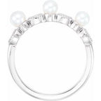 Stackable Pearl Ring