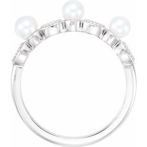 Stackable Pearl Ring