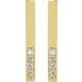 Accented Bar Earrings