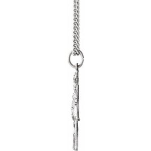 Four-Way Cross Medal Necklace or Pendant