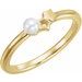 Youth Pearl Star Ring