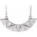 Curved Bar Necklace or Center
