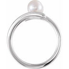 Two-Stone Pearl Ring