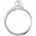 Two-Stone Pearl Ring