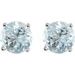 Round 4-Prong Lightweight Stud Earrings