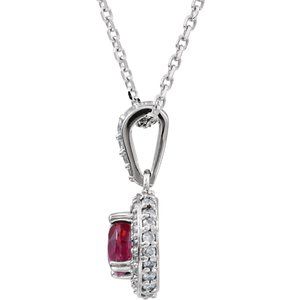 Halo-Style Necklace