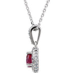 Halo-Style Necklace
