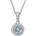 Halo-Style Necklace