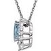 Graduated Halo-Style Necklace or Pendant