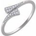 Accented Bypass Ring