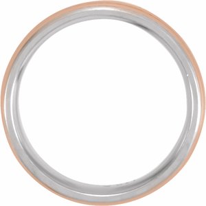 Grooved Comfort-Fit Flat Band