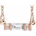 Accented Bar Necklace or Center
