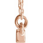 Accented Bar Necklace or Center