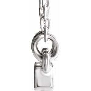 Accented Bar Necklace or Center