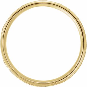 Rope Hand-Woven Comfort-Fit Flat Band