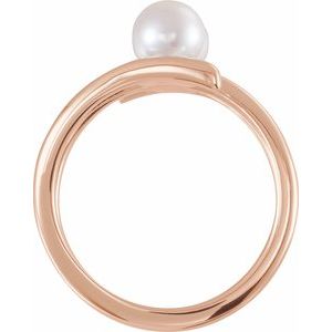 Two-Stone Pearl Ring