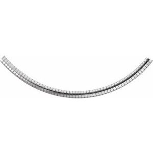 6 mm Domed Omega Chain