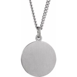 St. Lucy Medal Necklace or Pendant