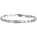 Stackable Bezel-Set Bangle Bracelet