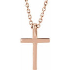 Petite Cross Necklace or Pendant