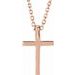 Petite Cross Necklace or Pendant
