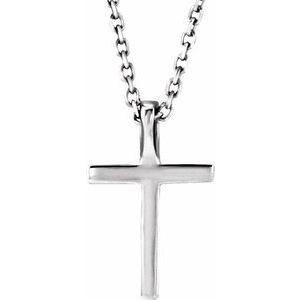 Petite Cross Necklace or Pendant