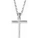Petite Cross Necklace or Pendant
