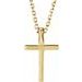 Petite Cross Necklace or Pendant