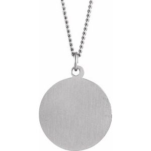 St. Peregrine Medal Necklace or Pendant