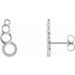 Accented Geometric Ear Climbers