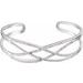 Criss-Cross Cuff Bracelet