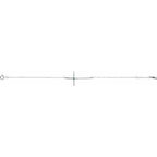 Accented Sideways Cross Bracelet