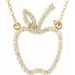 Apple Necklace or Center