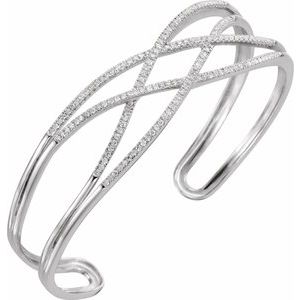 Criss-Cross Cuff Bracelet