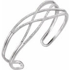 Criss-Cross Cuff Bracelet