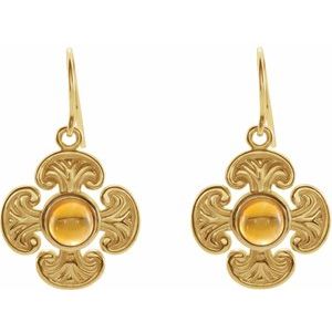 Maltese Cross Earrings