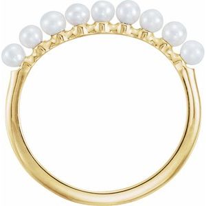 Stackable Pearl Ring