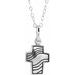Cross Ash Holder Necklace