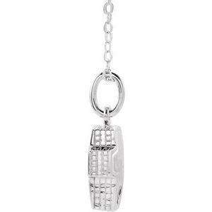 Cross Ash Holder Necklace
