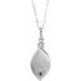 Fleur-de-lis Ash Holder Necklace