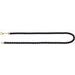 5 mm Black Braided Leather Cord Necklace