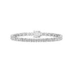 5 ¾ ctw Marquise and Round LGD Alternating Link Tennis Bracelet - 7 Inches