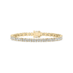 5 ¾ ctw Marquise and Round LGD Alternating Link Tennis Bracelet - 7 Inches