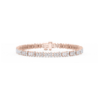 6 ctw Marquise and Round LGD Alternating Bracelet  - 7 Inches