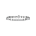 5 ¾ ctw Marquise LGD Double Row Tennis Bracelet - 7 Inches